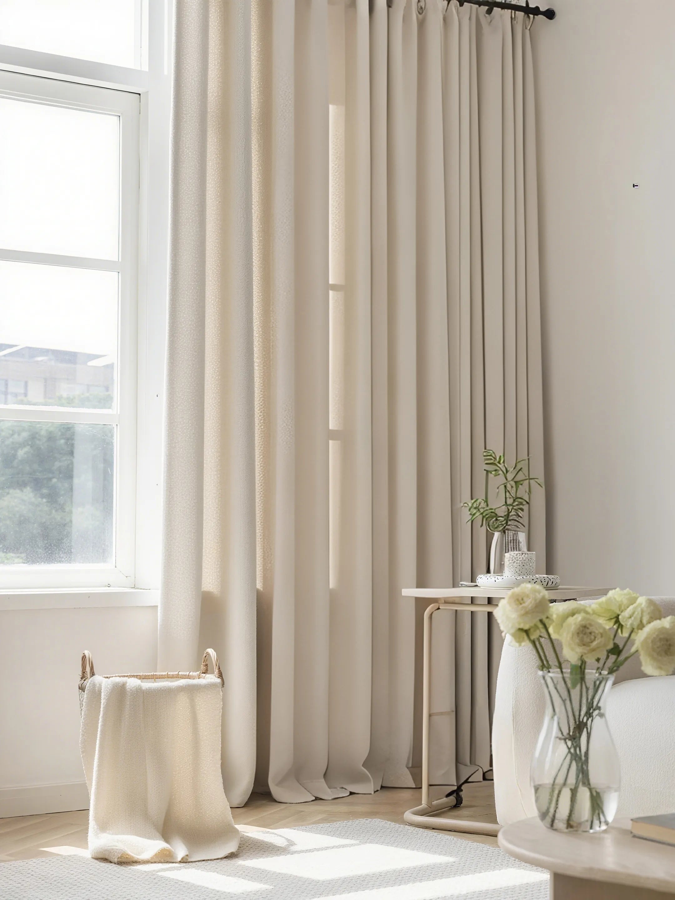 Celia Curtains for a Colorful Living Room