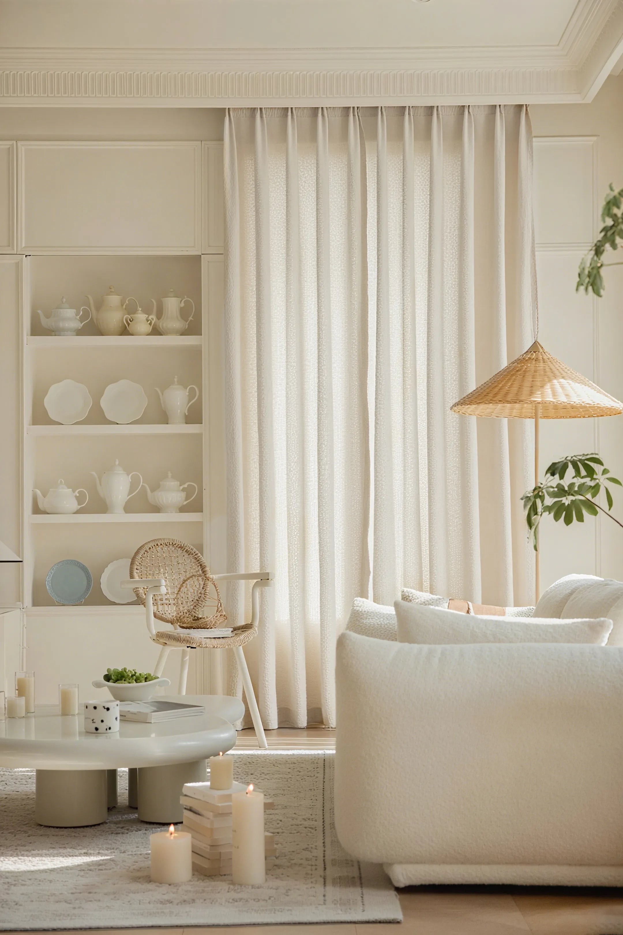 Celia Curtains for a Colorful Living Room