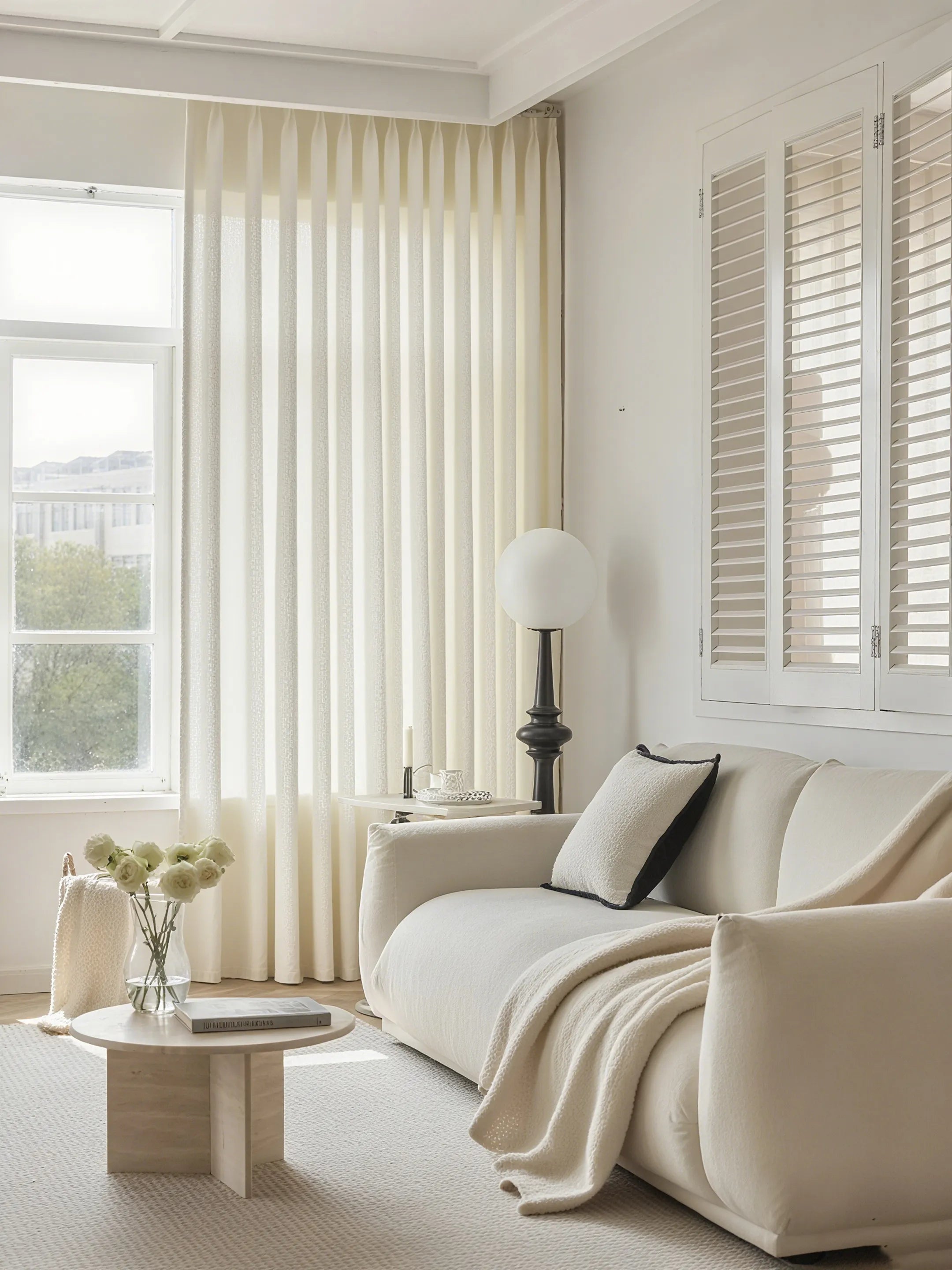 Celia Curtains for a Colorful Living Room