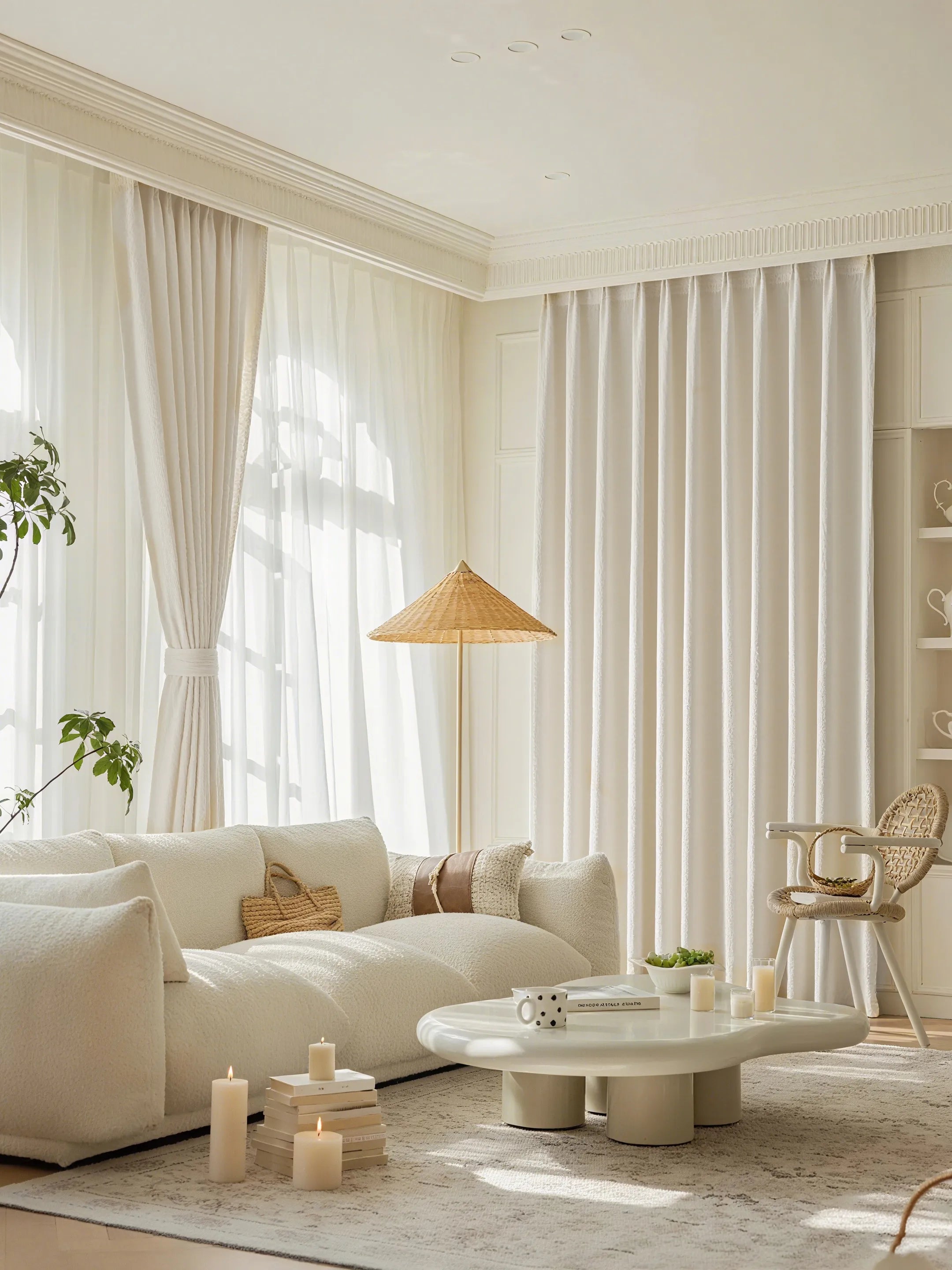 Celia Curtains for a Colorful Living Room