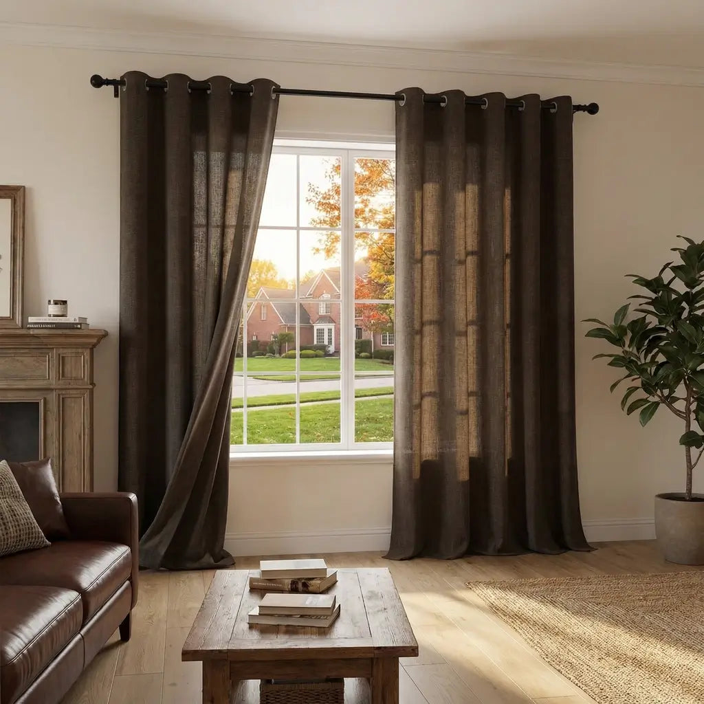 Brook Linen Curtains