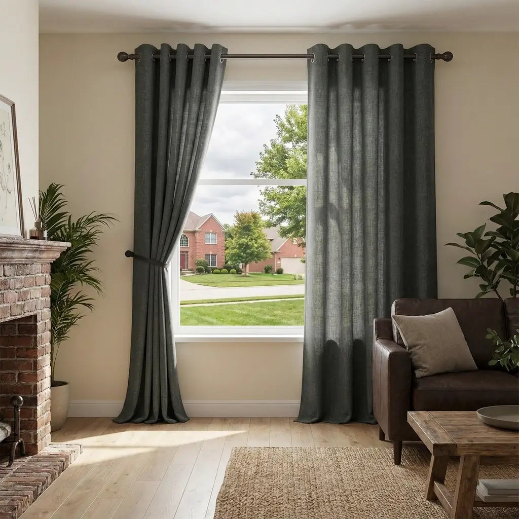 Brook Linen Curtains