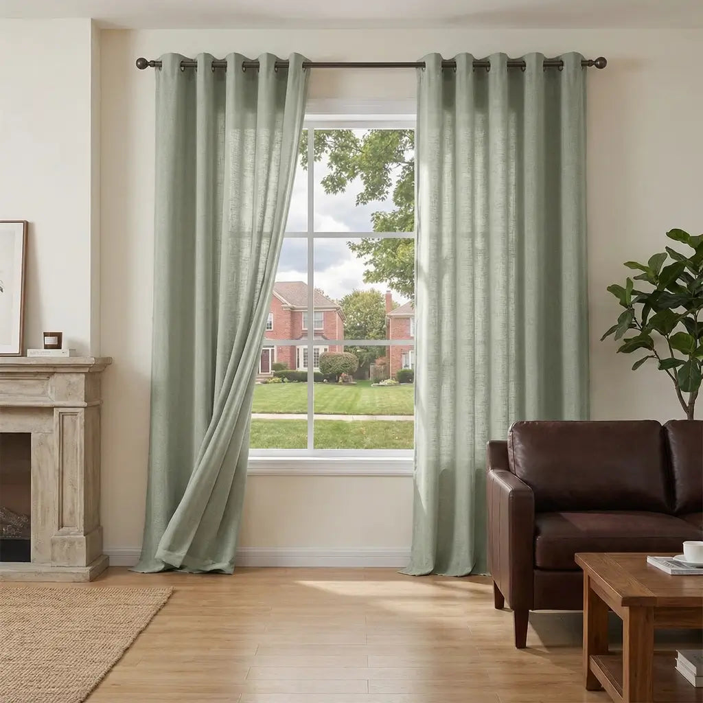 Brook Linen Curtains