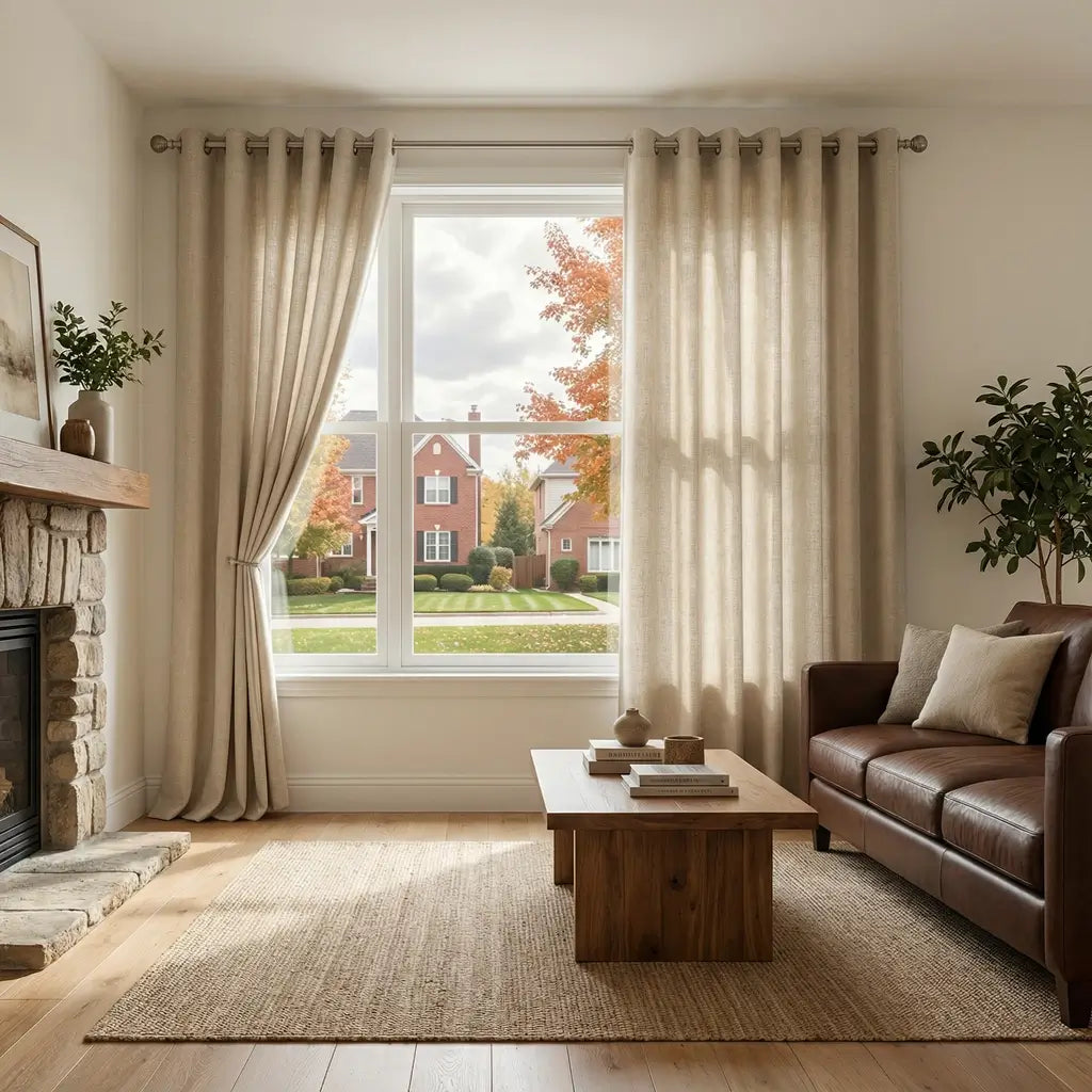 Brook Linen Curtains