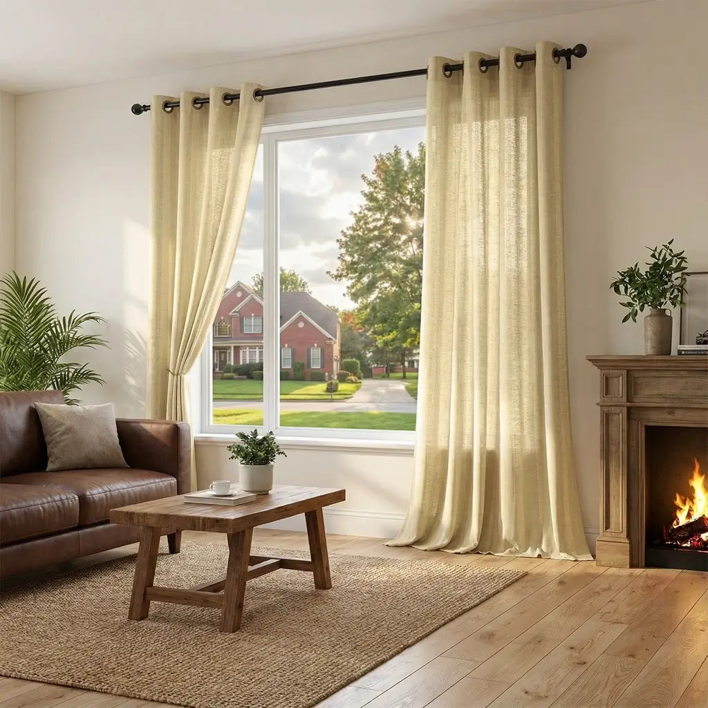 Brook Linen Curtains