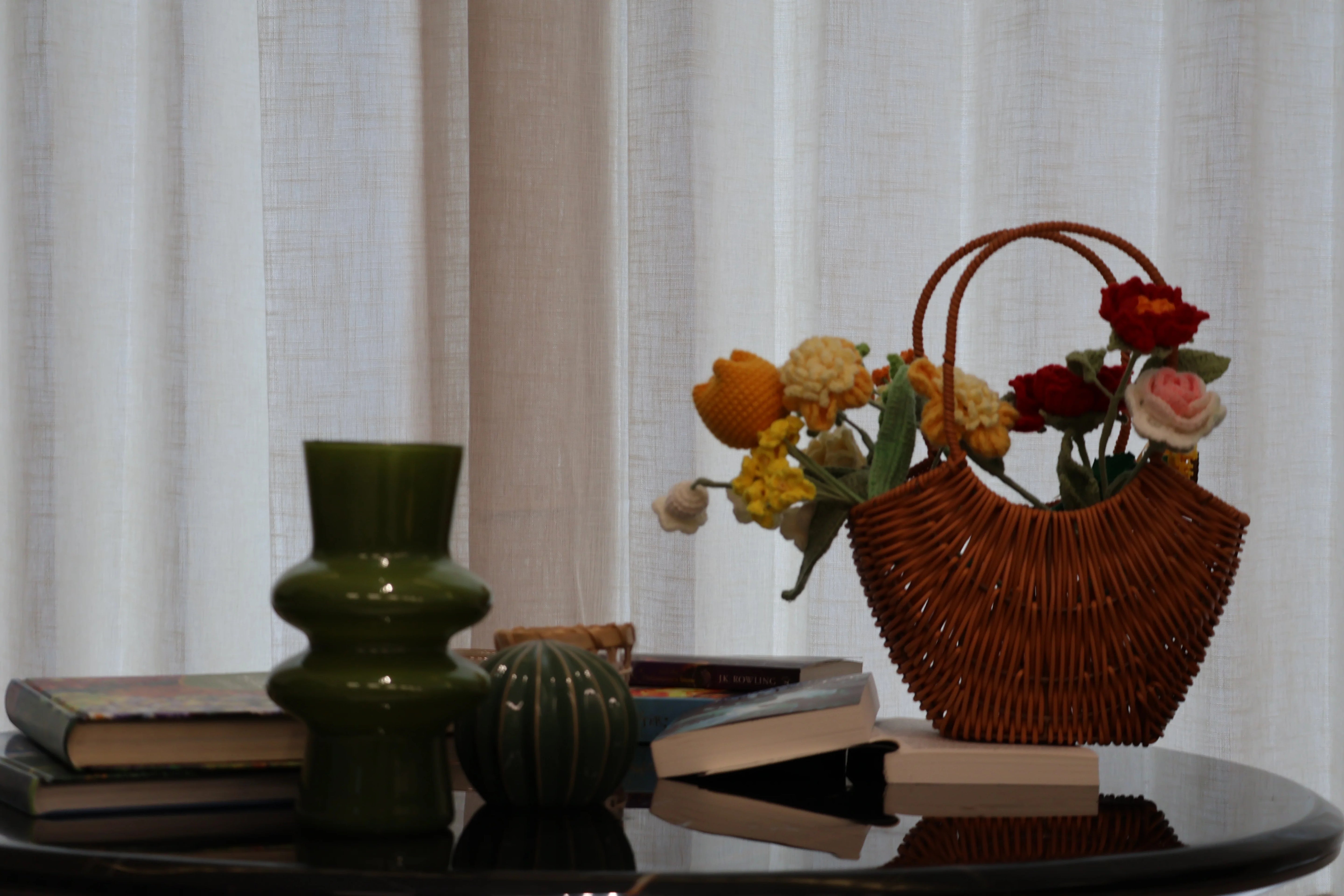 Grove Sage Green Linen Curtains for Bedroom