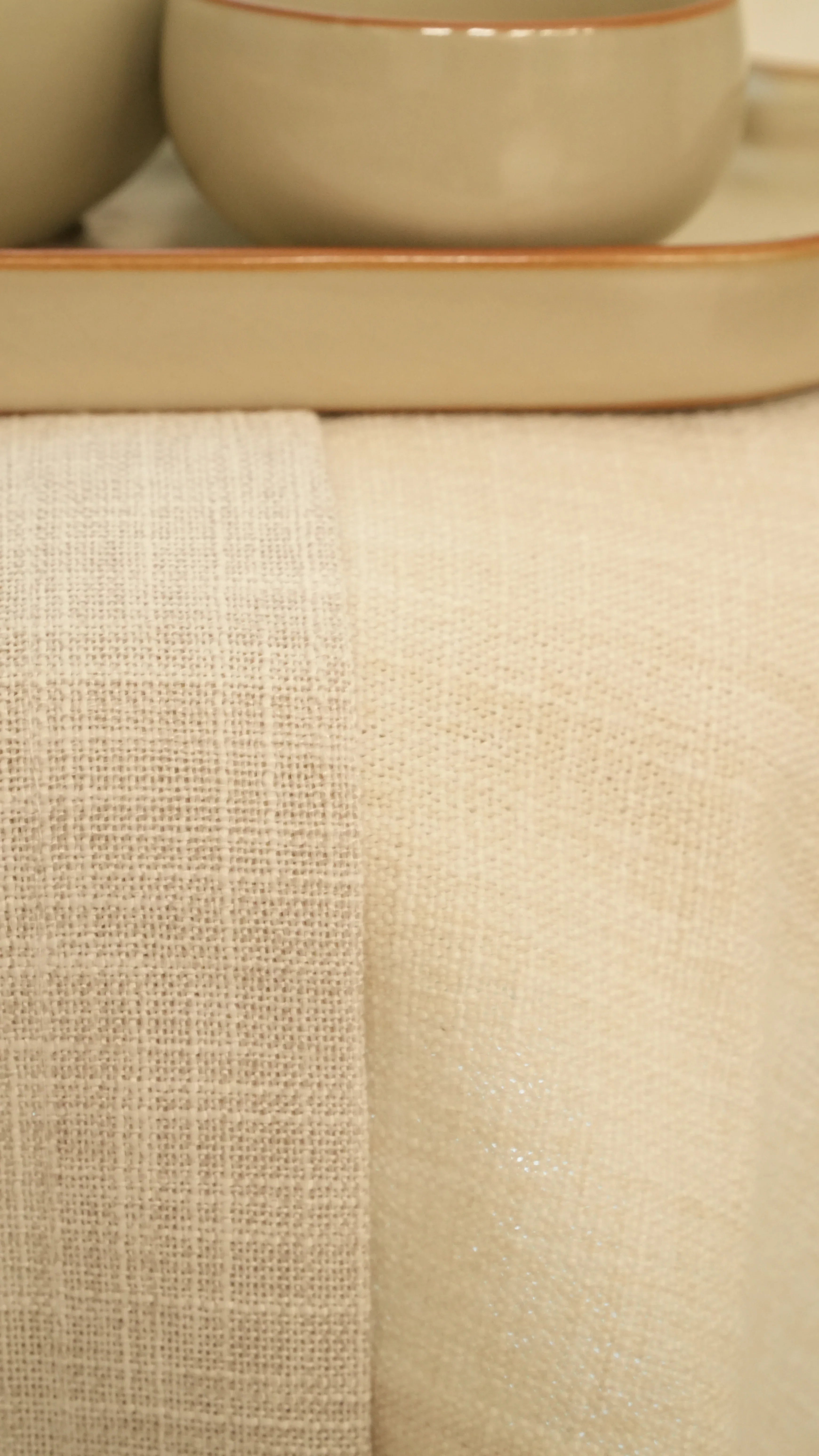 Laurel Neutral Linen Curtains for Floor-to-Ceiling Windows