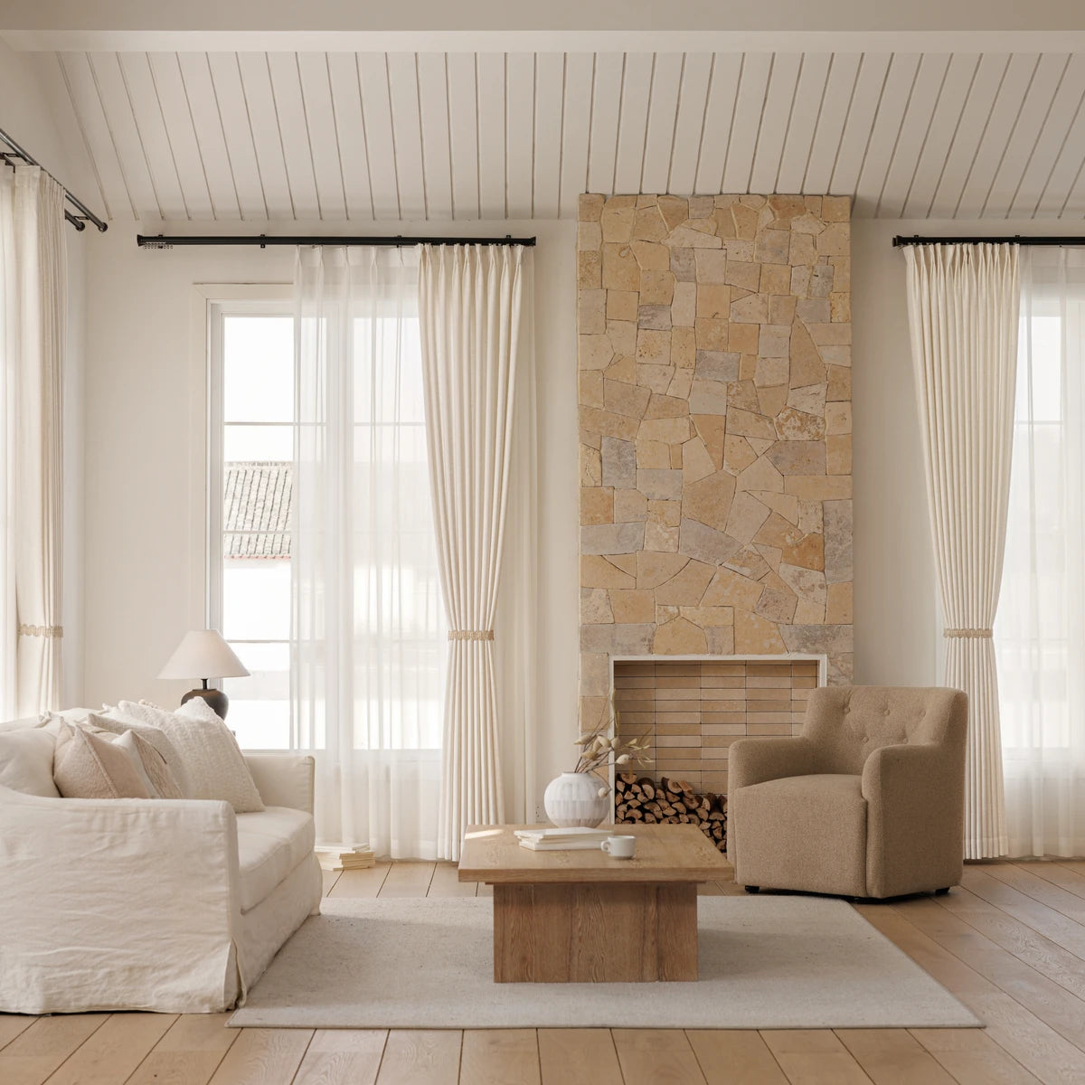 Lodge Linen Curtains